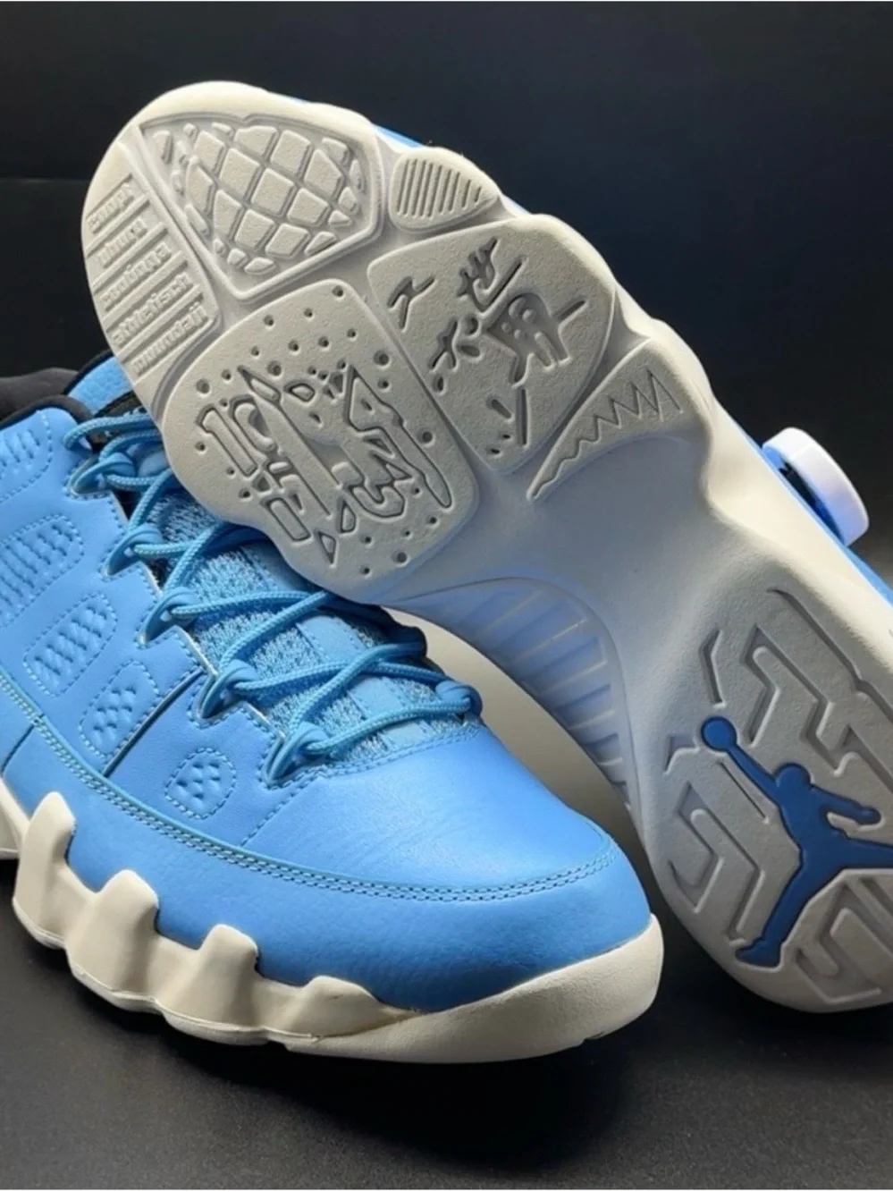 Air jordan 9 low pantone 832822-401 US size 9.5